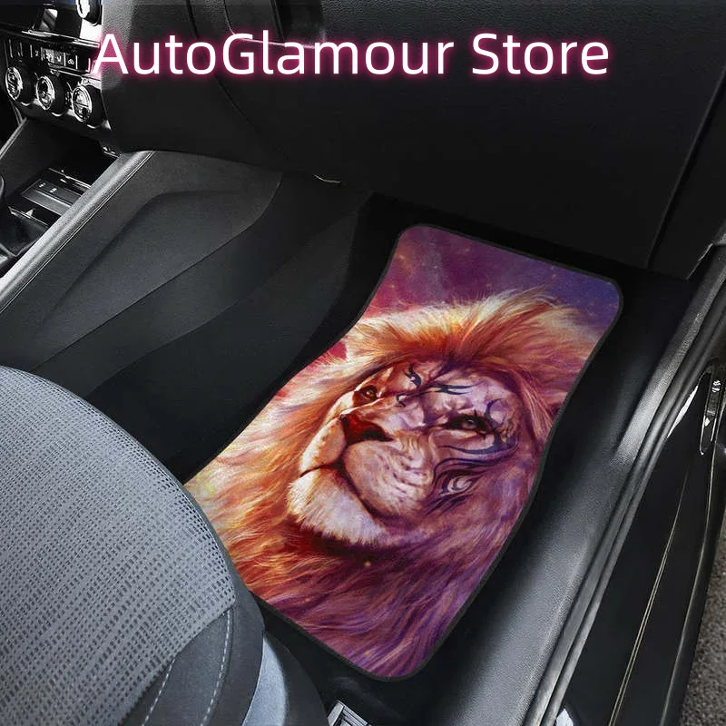 Warrior Lion Car Floor Mats Cu - Car Accessories Gift Ideas recension och pris