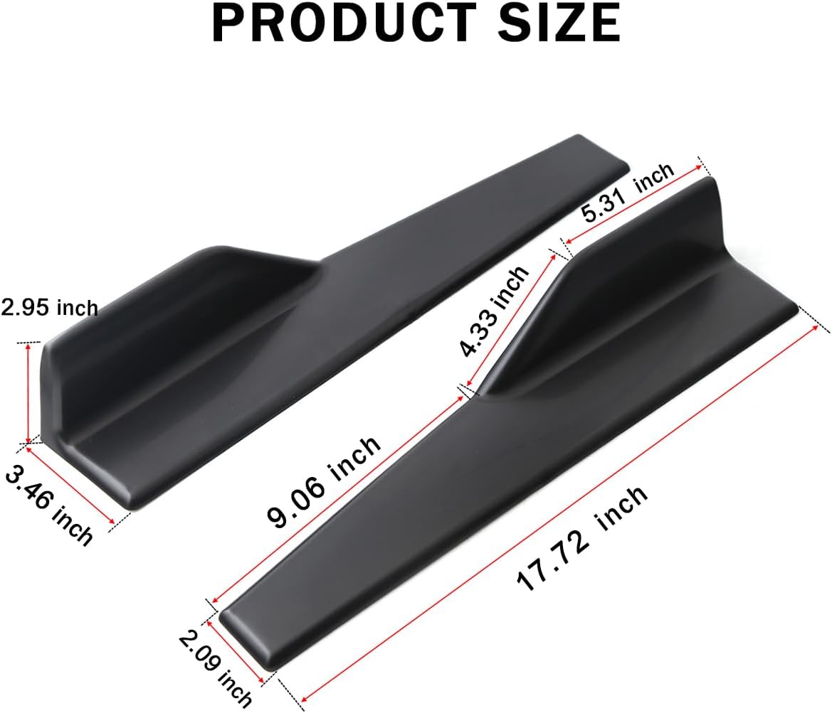 48cm Rear Bumper Splitter Apro - Car Accessories Lipa recension och pris