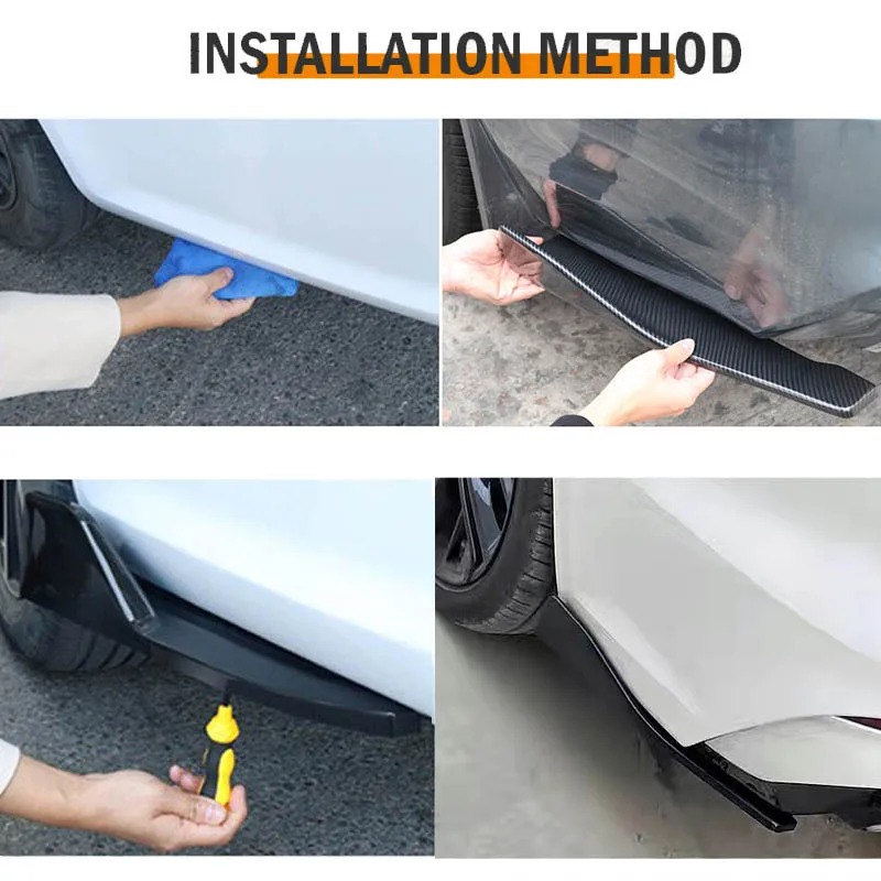 48cm Rear Bumper Splitter Apro - Car Accessories Lipa recension och pris